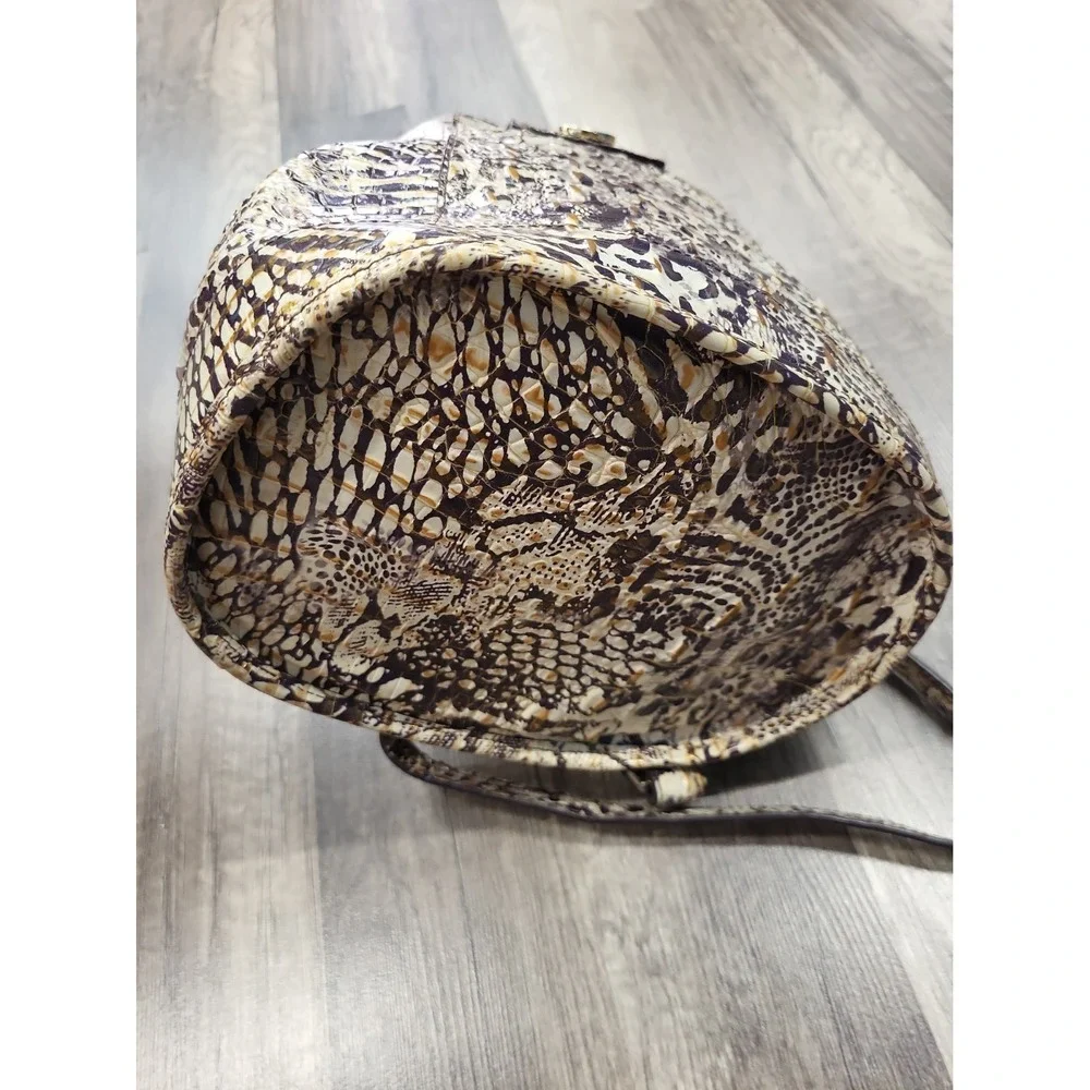 Brahmin Allie Sling Backpack, Crocodile Embossed, Multicolor